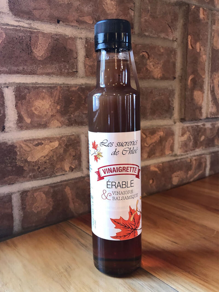 Vinaigrette à l’érable et au vinaigre balsamique Les Sucreries de Chloé