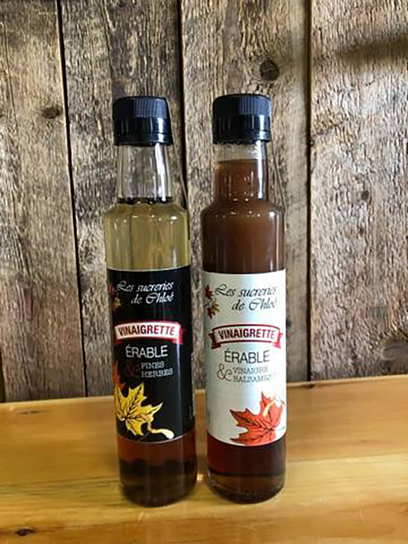 Vinaigrette à l’érable en duo